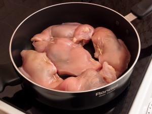 Куриная грудка, фаршированная грибами - 9 пошаговых фото в рецепте