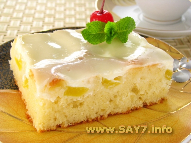 Персиковый пирог