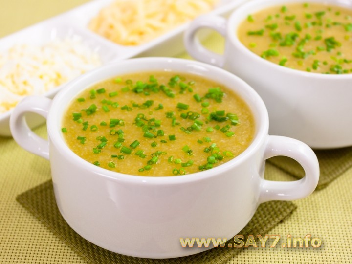 Рецепт Суп-пюре с кабачками и цветной капустой