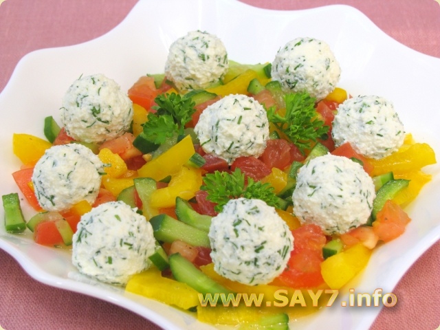 Овощной салат с маслинами (пошаговый фото рецепт) - ВашВкус
