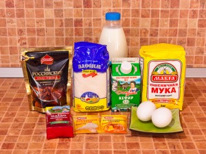 Пирог зебра на молоке: простой рецепт без сметаны с фото пошагово