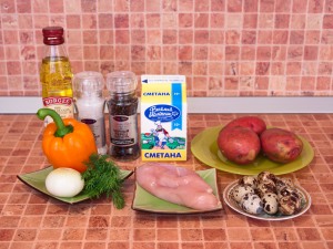 Гнездышки Пасхальные. Ингредиенты