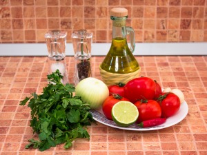 Salsa (salsa).  ingredientes