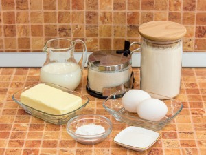 Молочные коржики - пошаговый рецепт с фото