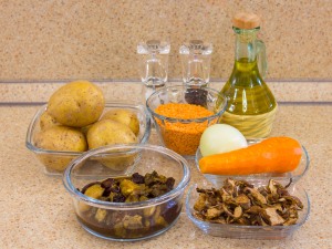 Рецепты приготовления грибного супа с чечевицей