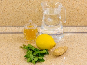 Напиток из имбиря и лимона для похудения, рецепт на 1 литр воды