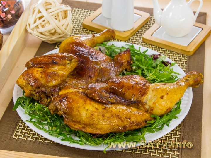 Рецепт Курица, маринованная в имбире и соевом соусе