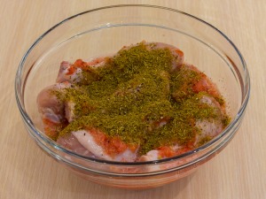 Запеченная курица с капустой в рукаве в духовке пошаговый рецепт с фото