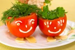 Фаршированные помидоры «Веселые ребята»